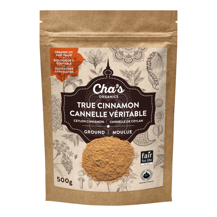 Cannelle véritable moulue bio - Cha's Organics Cannelle véritable moulue bio - Cha's Organics