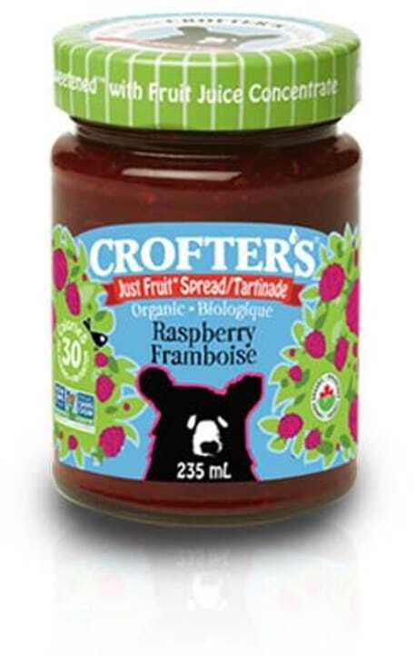Tartinade Juste Fruit framboise bio - Crofter's Tartinade Juste Fruit framboise bio - Crofter's
